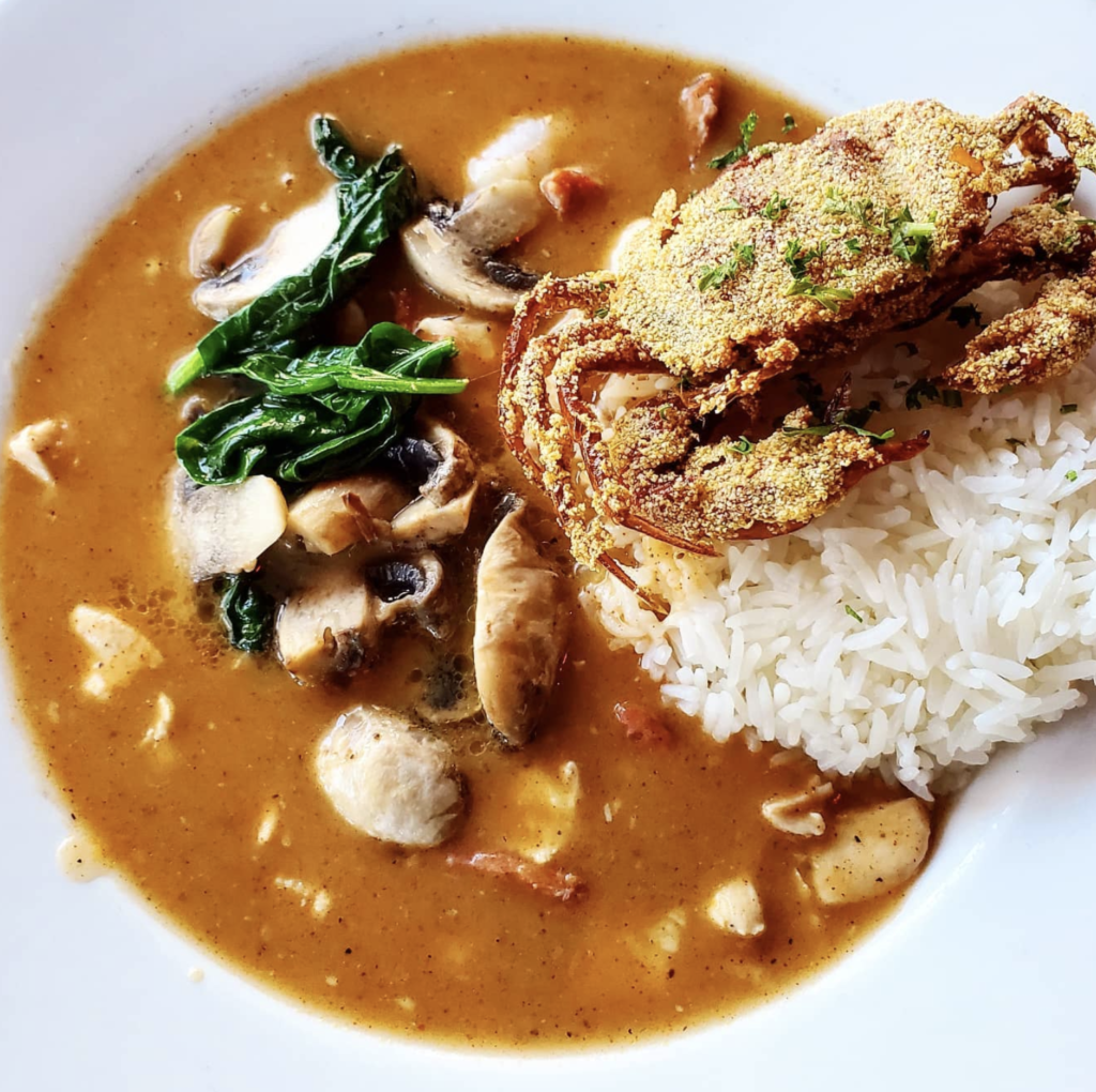 gumbo deluxe soft shell crab