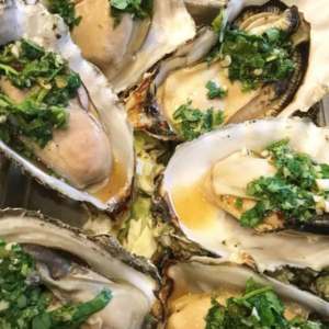 OYSTERS RAW OR BBQ