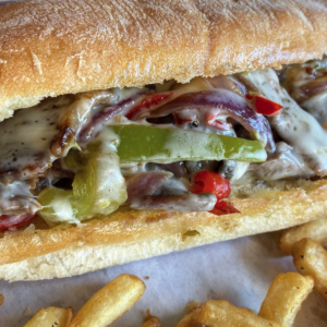 PHILLY CHEESESTEAK SANDWICH